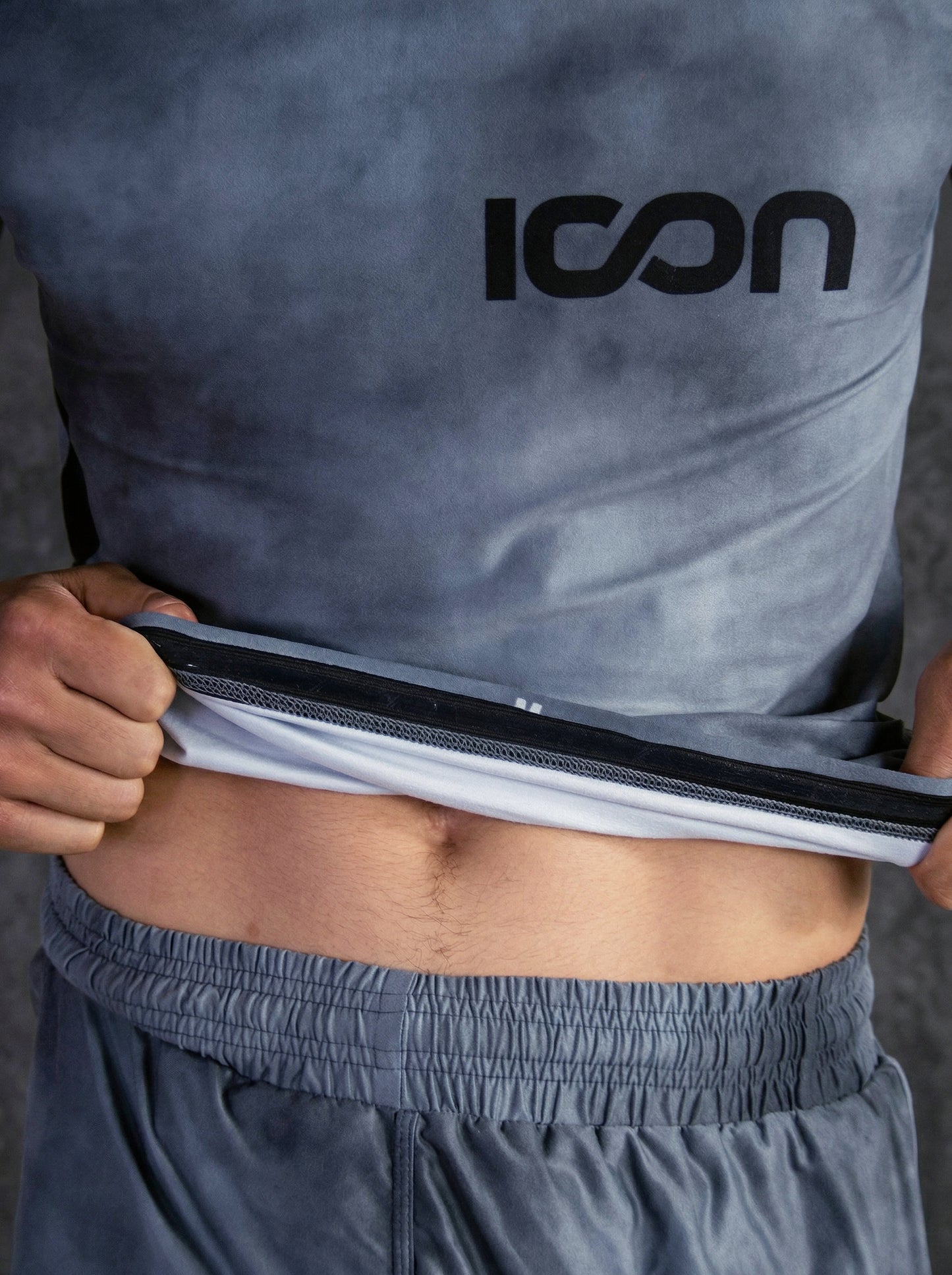 Adult Bamboo MMA/BJJ Rash Guard – Unisex | Grey Smoke