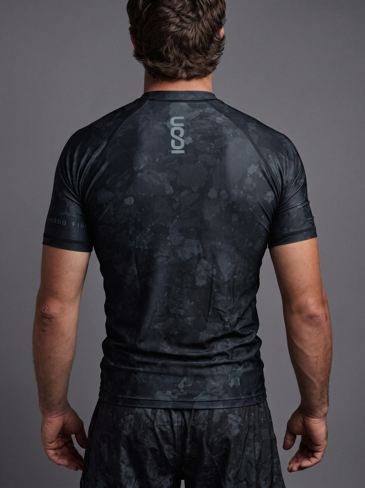 Adult Bamboo MMA/BJJ Rash Guard – Unisex | Obsidian