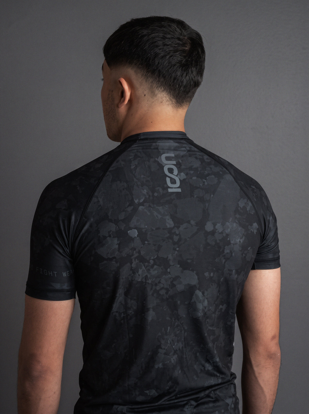 Adult Bamboo MMA/BJJ Rash Guard – Unisex | Obsidian