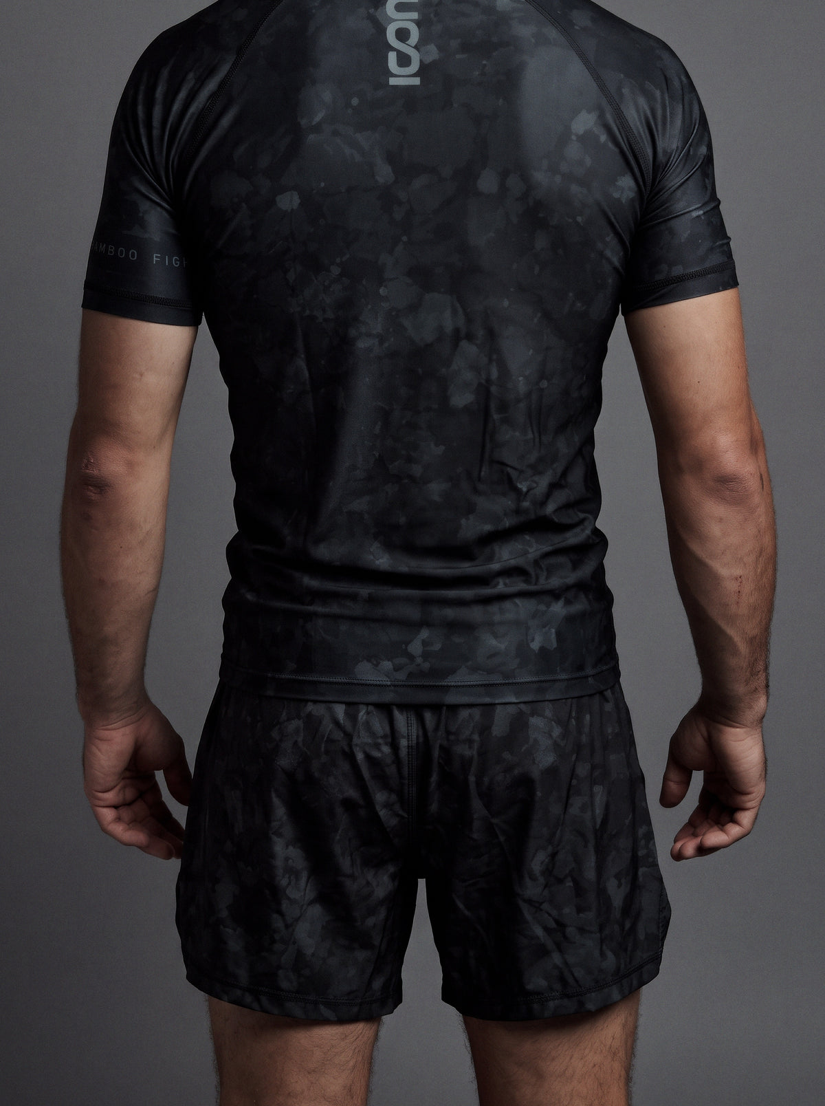 Adult Bamboo MMA/BJJ Grappling Shorts – Unisex | Obsidian